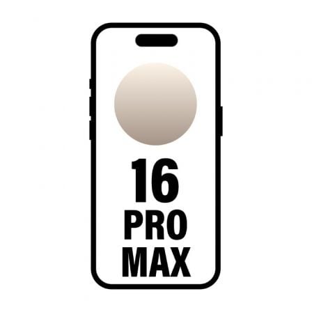 Smartphone Apple iPhone 16 Pro Max 1TB/ 6.9"/ 5G/ Titanio Color Desierto